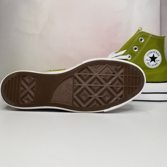 Converse CTAS Women Canvas Lift Hi Top Sneakers Size 5.5 Forrest A08286F NWT - Picture 7 of 8